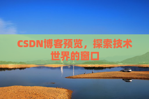 CSDN博客预览，探索技术世界的窗口